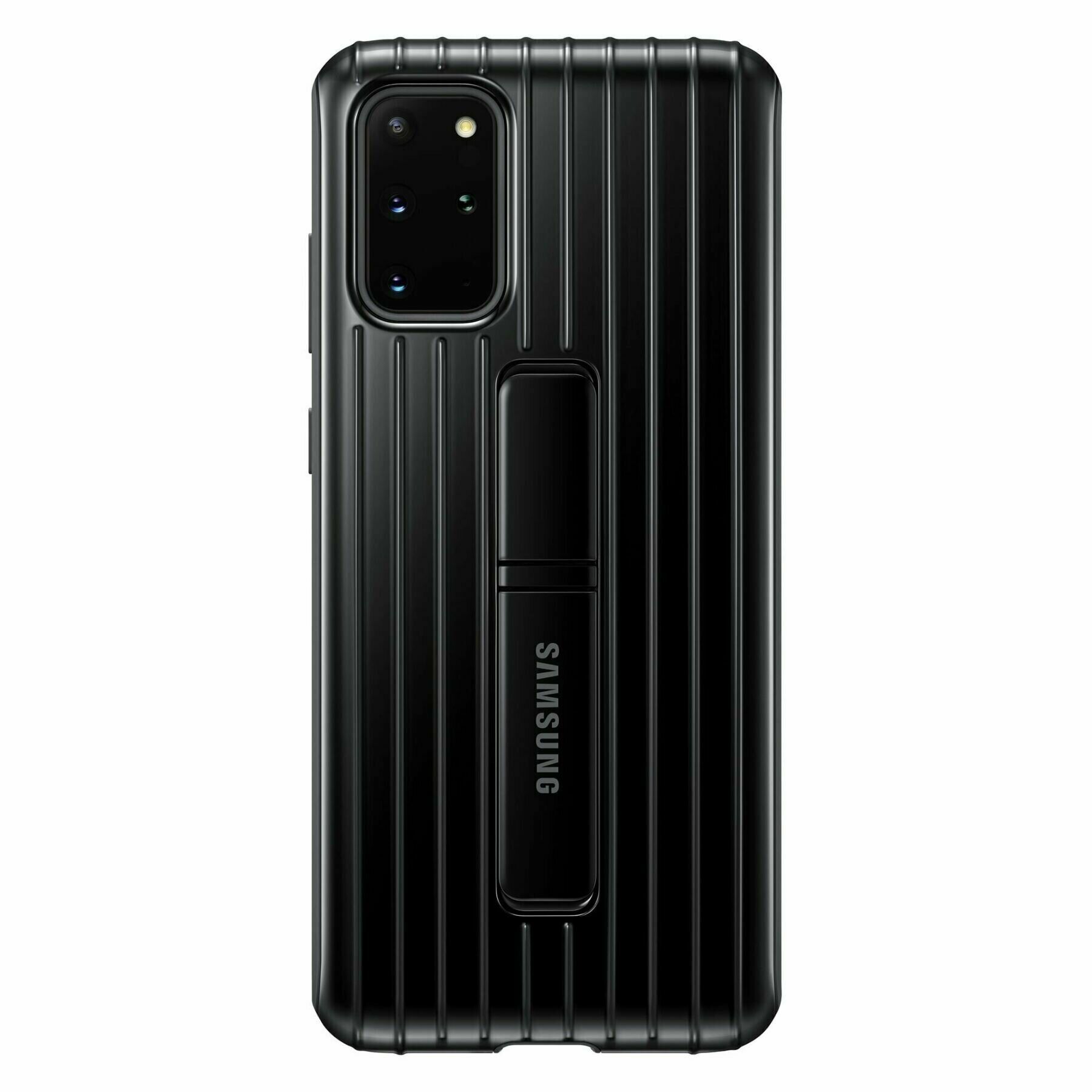 Акція на SAMSUNG для Galaxy S20+ (G985) Protective Standing Cover Black (EF-RG985CBEGRU) від Repka