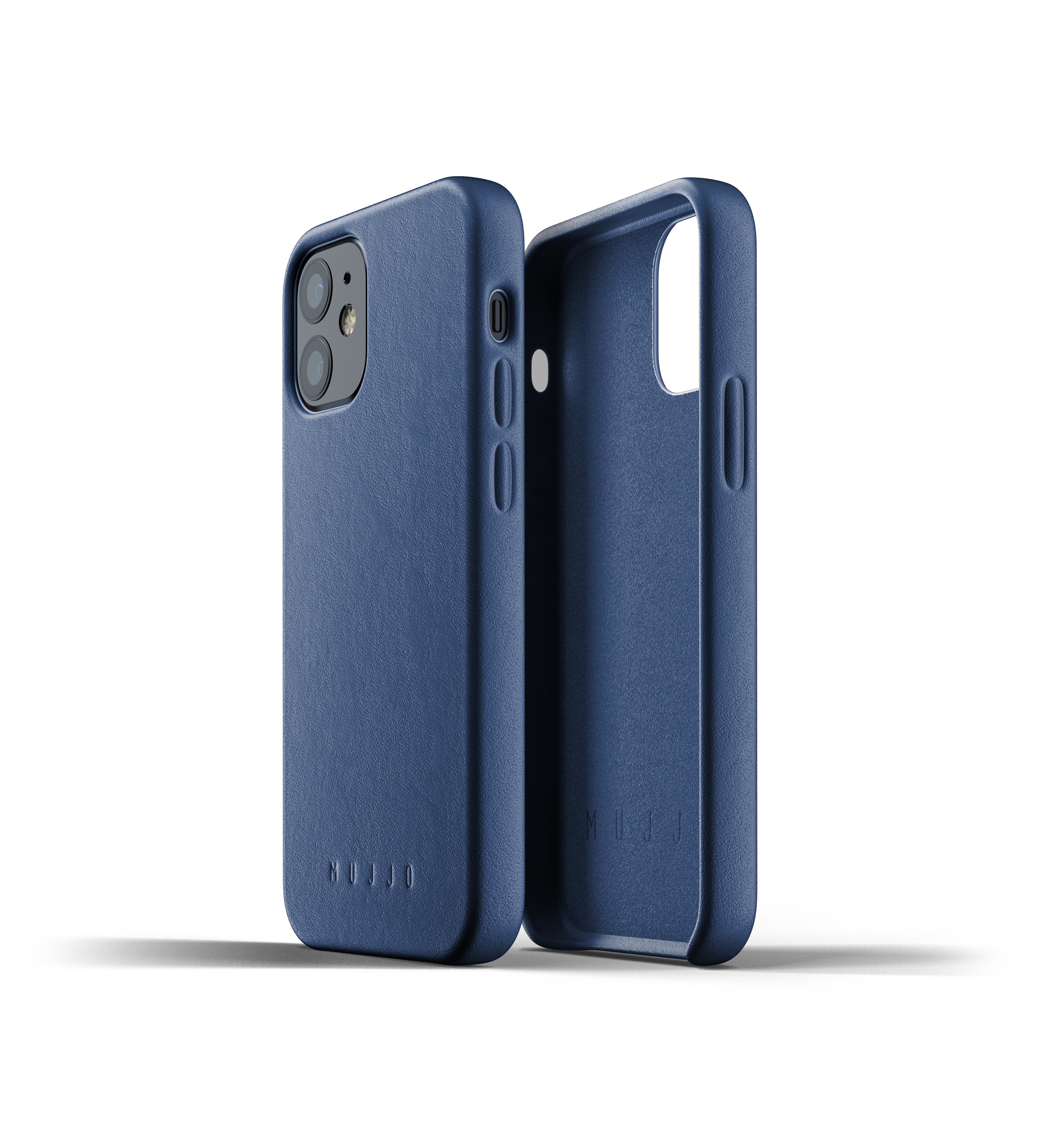 

MUJJO для iPhone 12 Mini Full Leather Monaco Blue (MUJJO-CL-013-BL), Синий