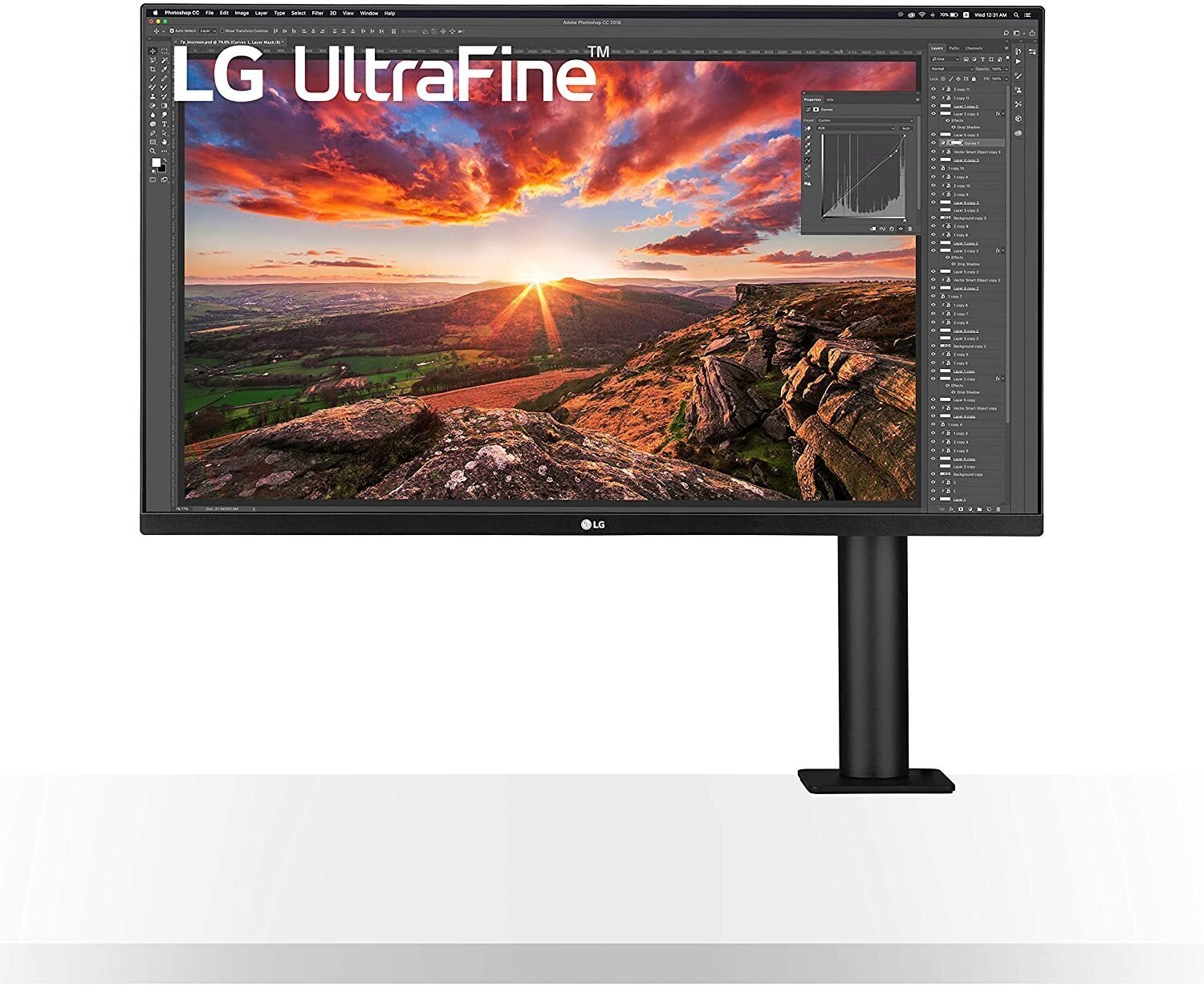 

LG 32UN880-B, Чёрный