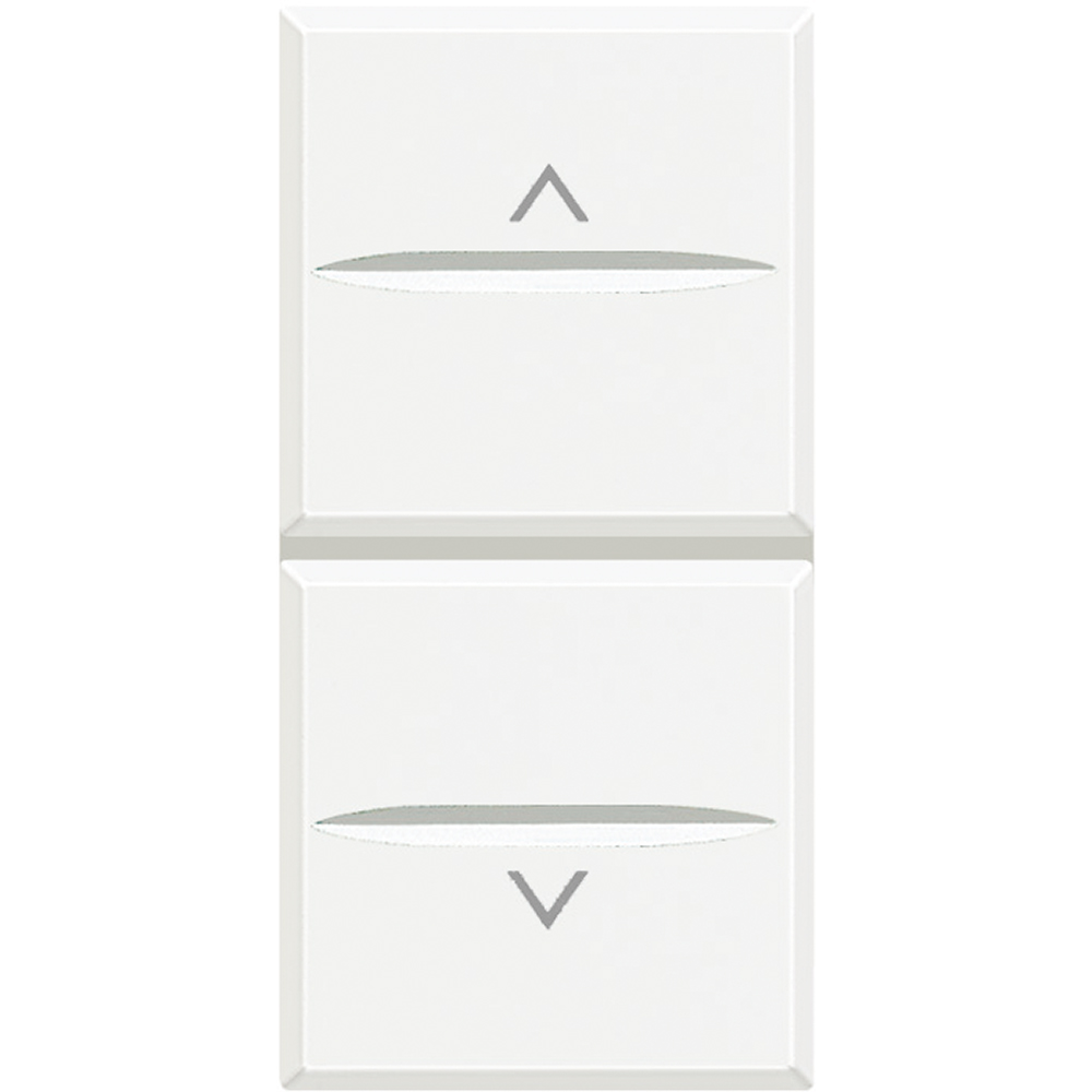 

LEGRAND Bticino Axolute двойная с блокировкой 1Р (NO) + 1Р (NO) 10А 250В, Белый (HD4037)