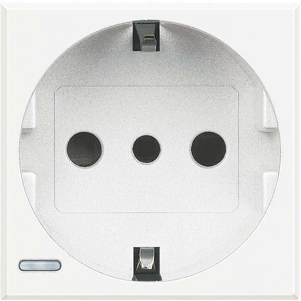 

LEGRAND Bticino Axolute 10/16А, со шторками, Белый (HD4140)