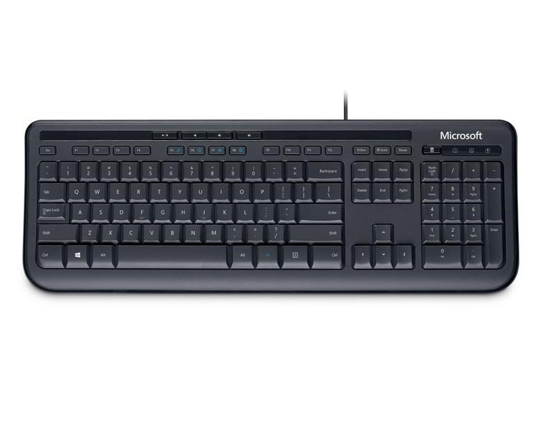 

MICROSOFT Wired Keyboard 600 Black