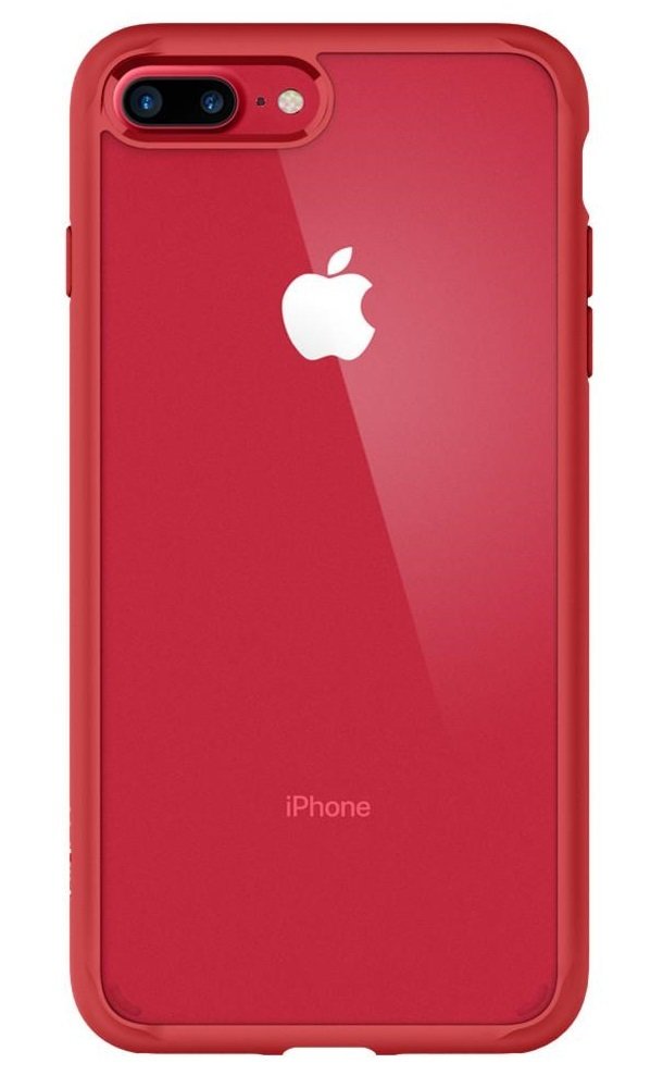 

Spigen для iPhone 8 Plus/7 Plus Ultra Hybrid 2 Red (043CS21729)