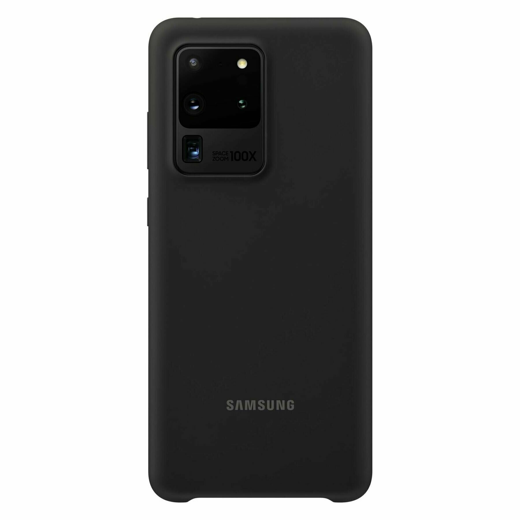 

SAMSUNG для Galaxy S20 Ultra (G988) Silicone Cover Black (EF-PG988TBEGRU), Чёрный