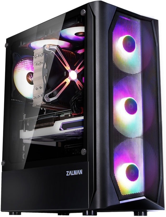 

ZALMAN N4 Black, Чёрный