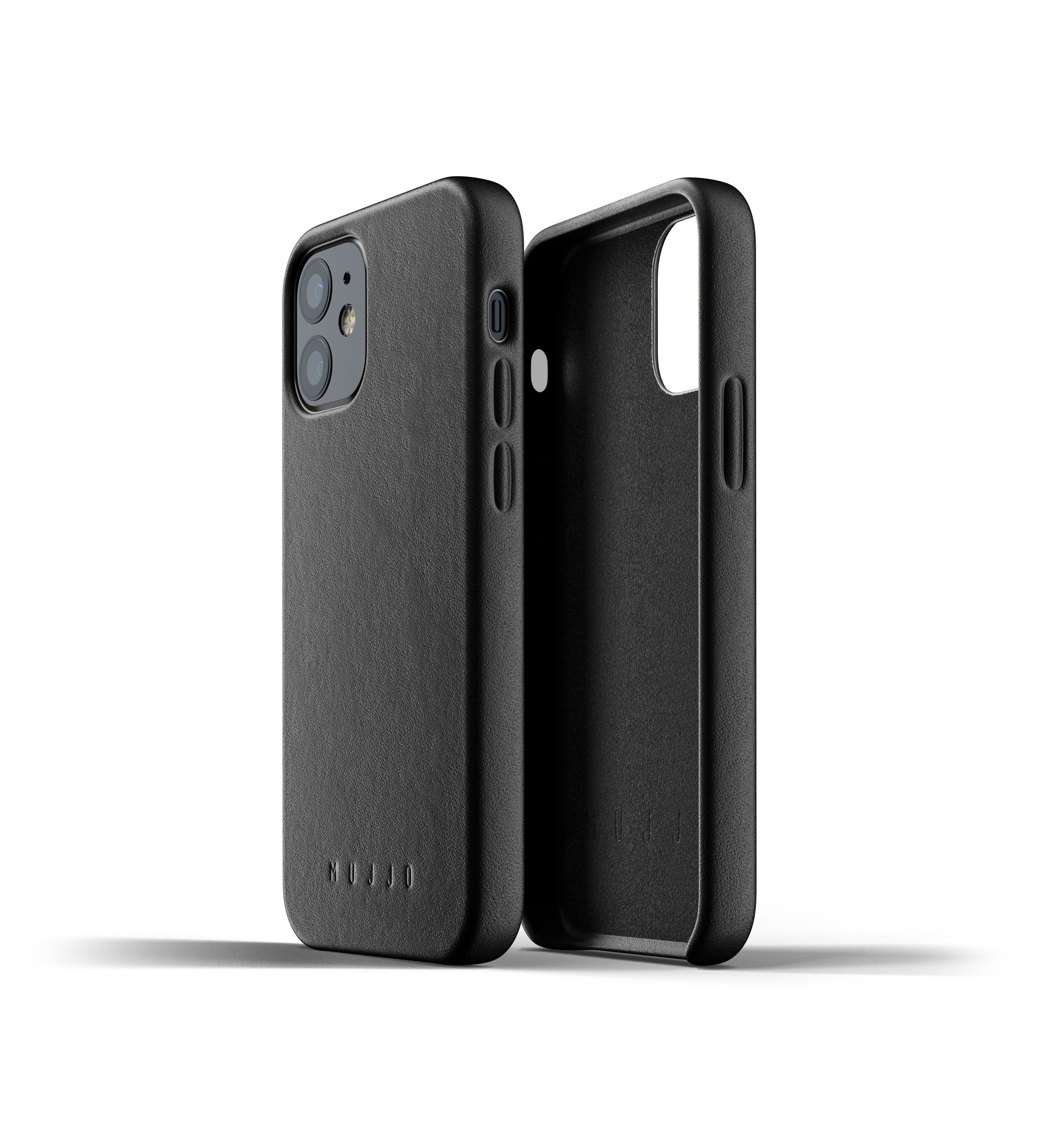 

MUJJO для iPhone 12 Mini Full Leather Black (MUJJO-CL-013-BK), Чёрный