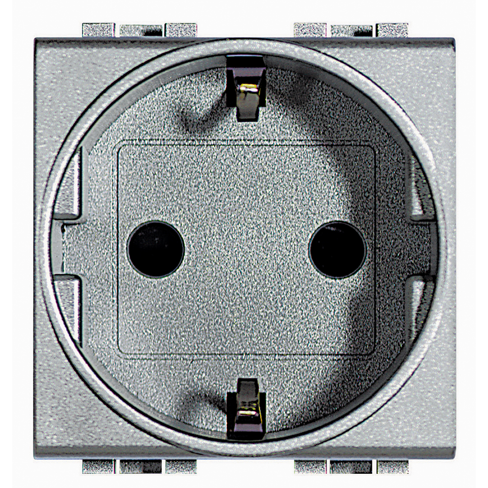 

LEGRAND Bticino 10А / 16А 2 модуля со шторками (NT4141)