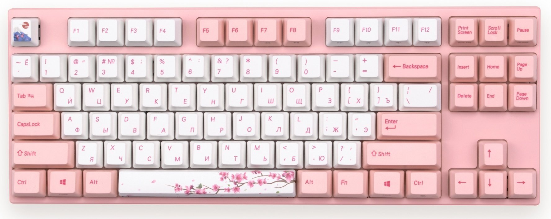 

Varmilo VA87M Sakura Cherry MX Red (VA87MR2P/PP88RA), Розовый