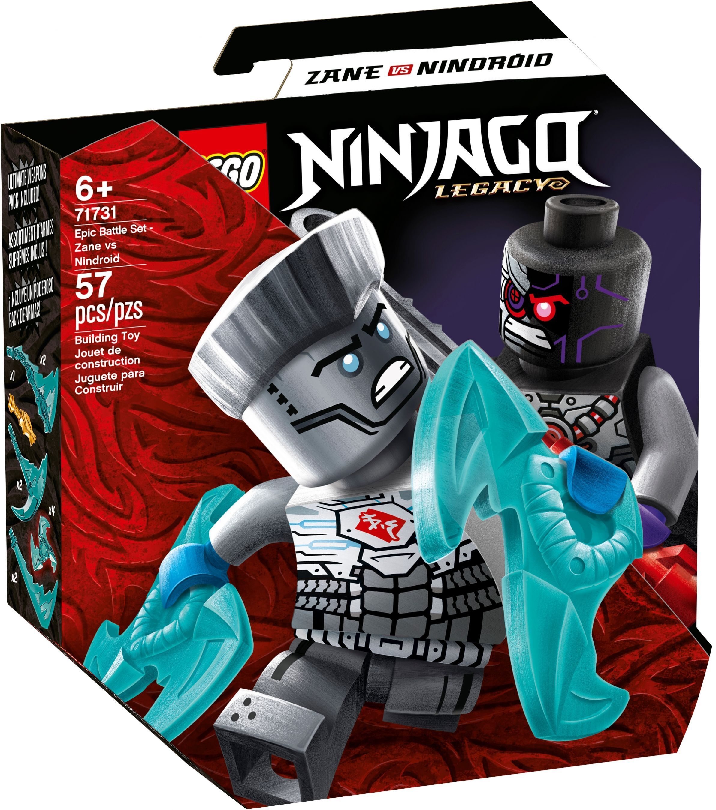 

LEGO Грандиозная битва: Зейн против Ниндроида (71731)