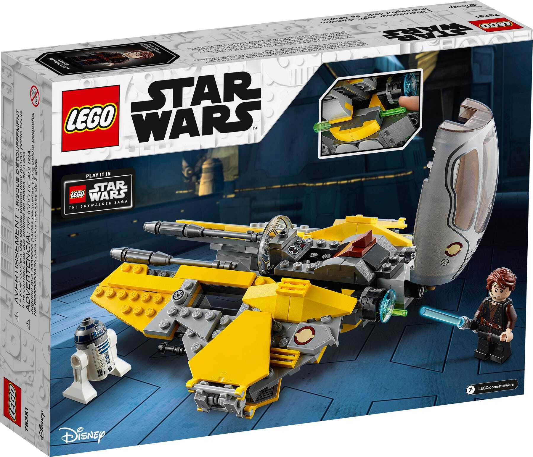 

LEGO Star Wars Джедайский перехватчик Энакина (75281)