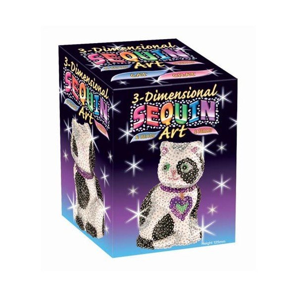 

Sequin Art 3D Cat (SA0501)