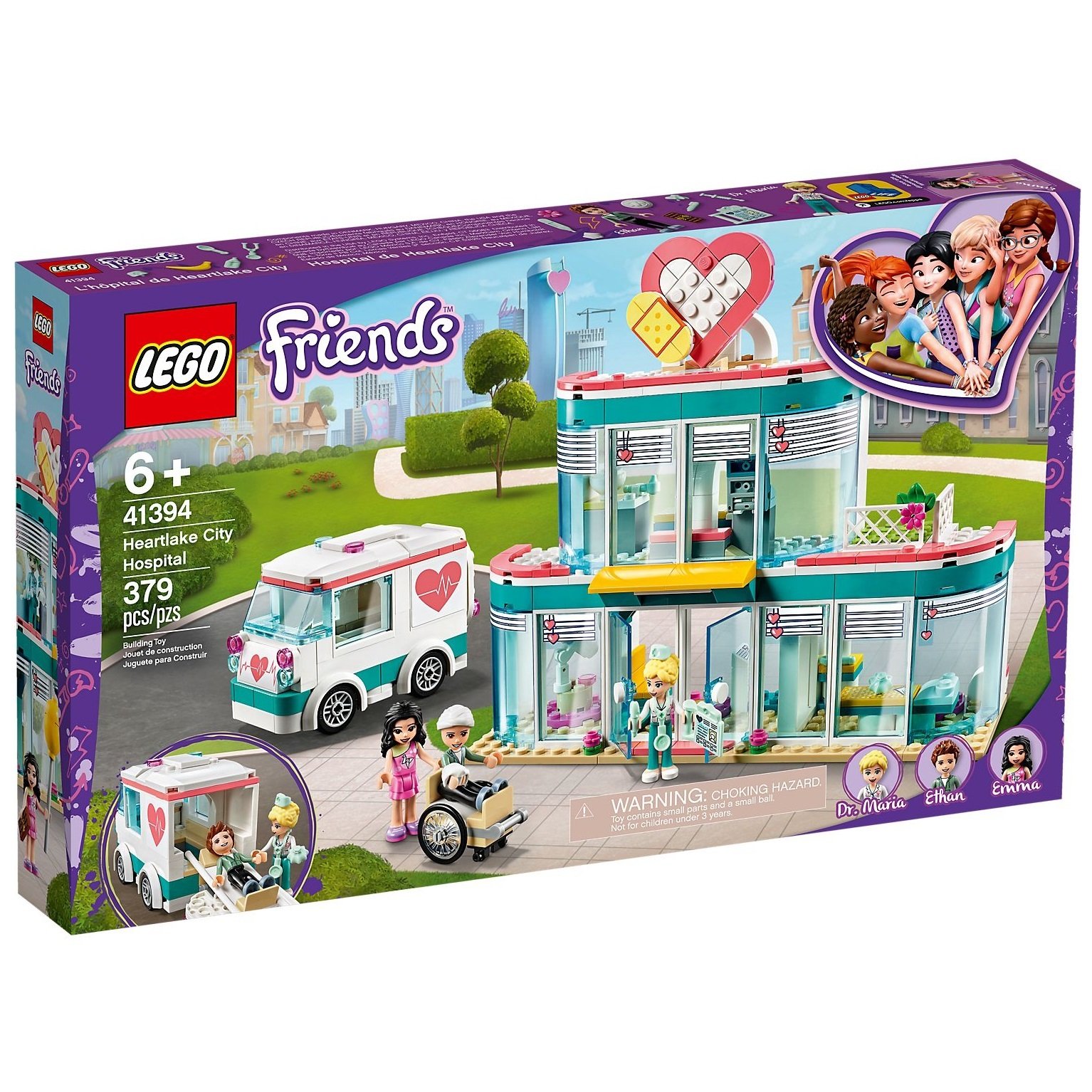 

LEGO Friends Городская больница Хартлейк Сити (41394)