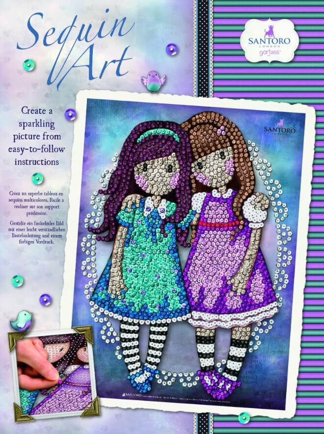 

Sequin Art GORJUSS Friends Walk Together (SA1802)