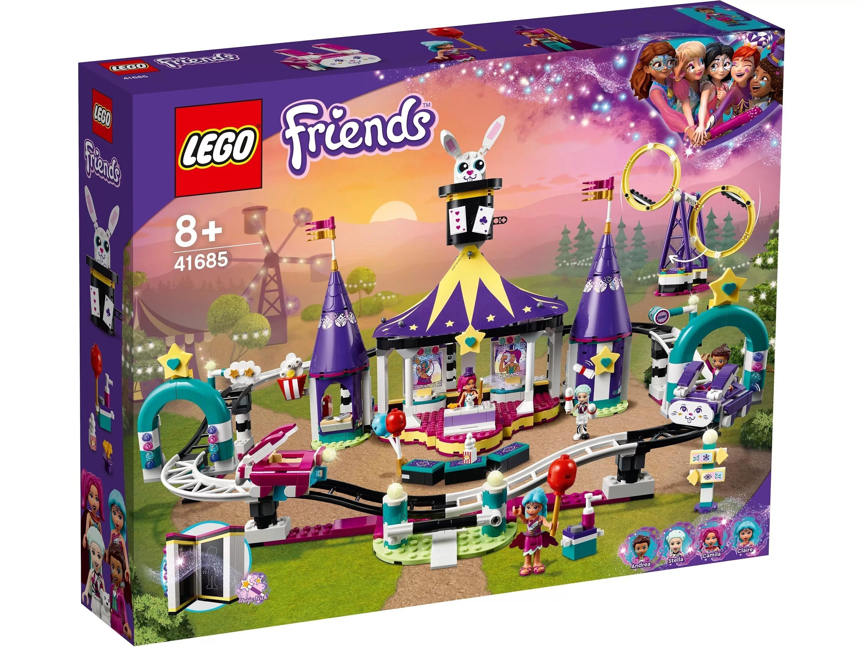 

LEGO Friends Американские горки на Волшебной ярмарке (41685)