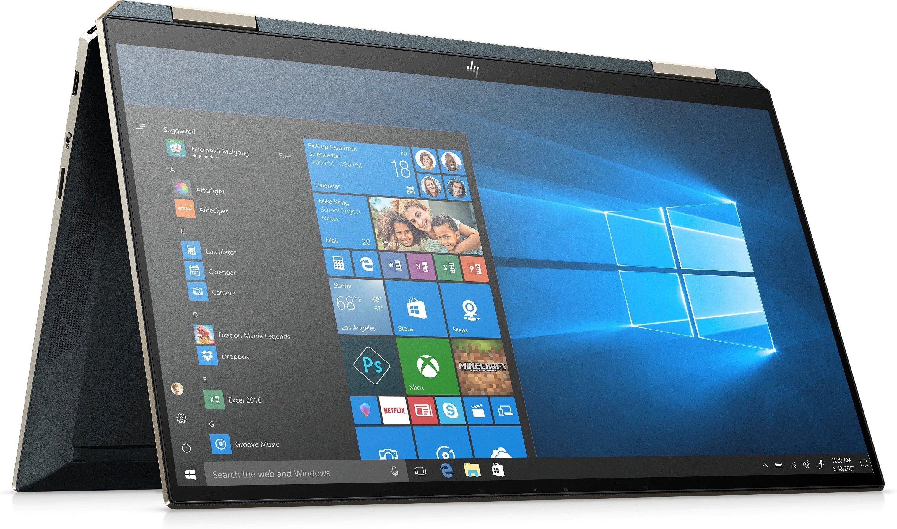 

HP Spectre x360 13-aw2016ur (37B46EA, Синий