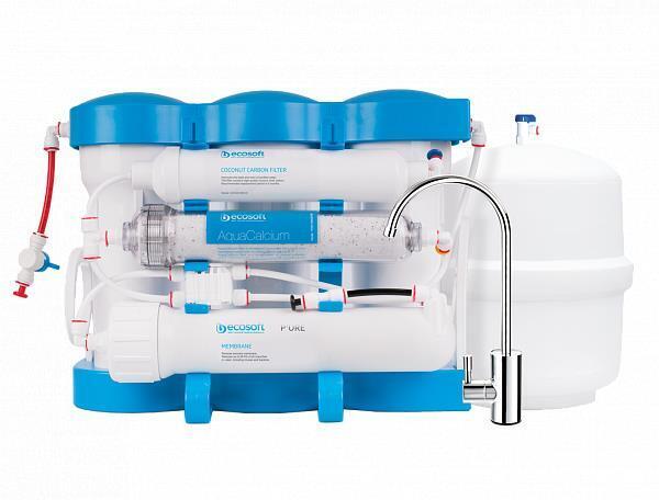 

Ecosoft P'URE AquaCalcium с минерализатором (мембрана 75 галл DOW) (MO675MACPURE), Белый