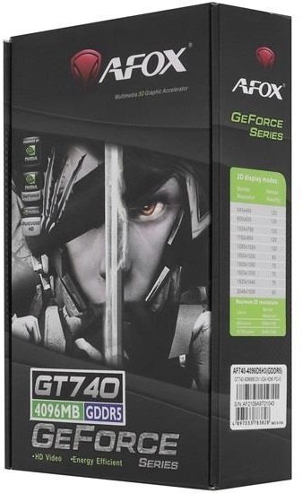 

AFOX Geforce GT740 4GB GDDR5 (AF740-4096D5H3)