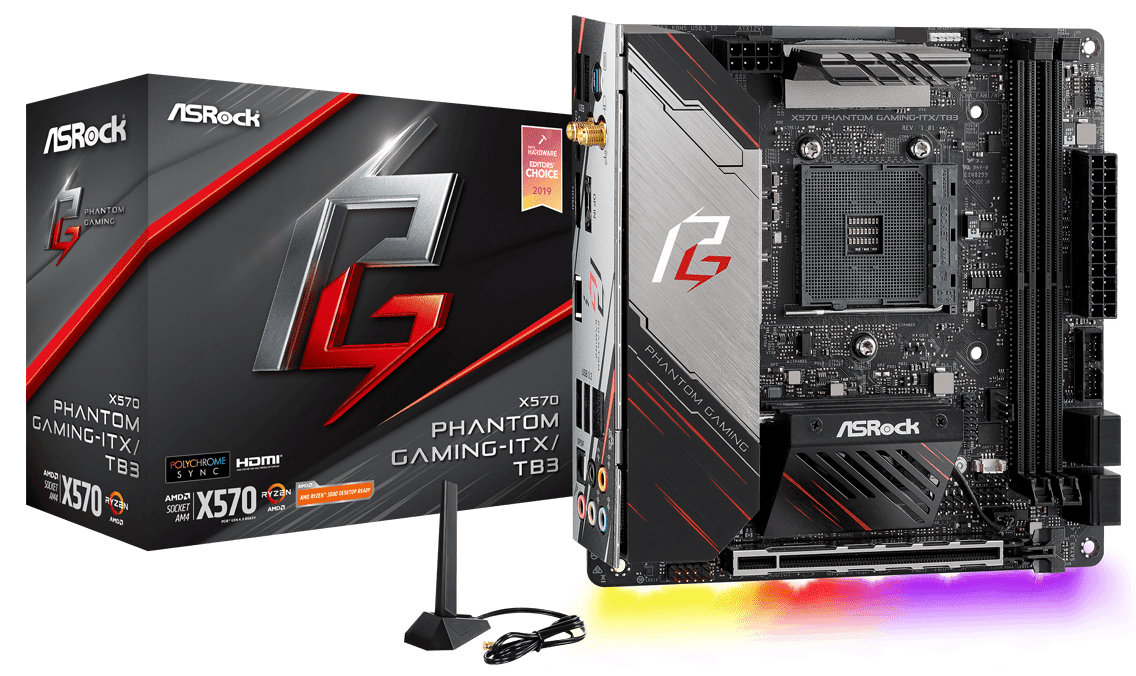 

AsRock X570 Phantom Gaming-ITX/TB3