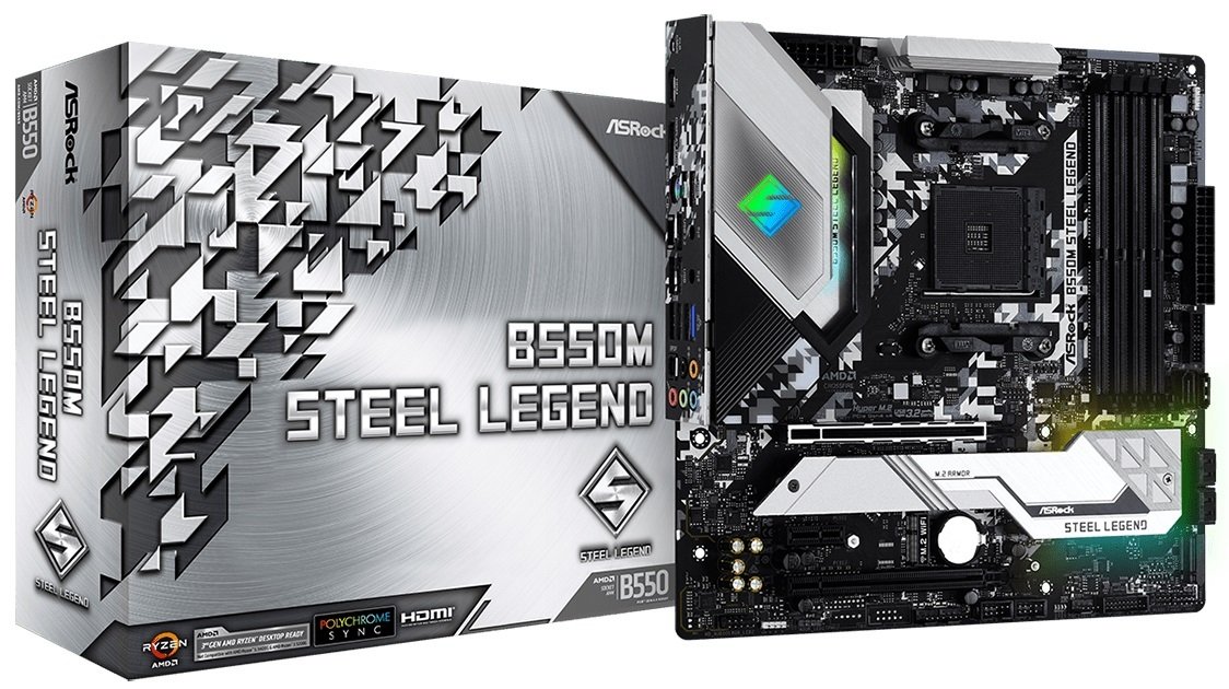 

ASRock B550M STEEL LEGEND