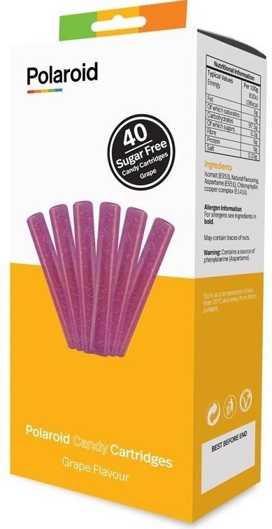 

POLAROID CANDY pen, виноград, фиолетовый (40 шт) (PL-2509-00)