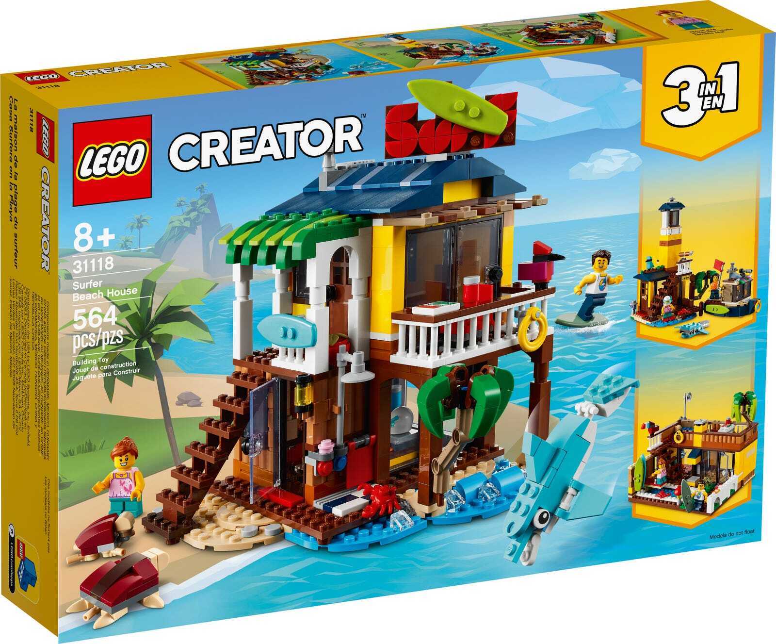

LEGO Пляжный домик серферов (31118)