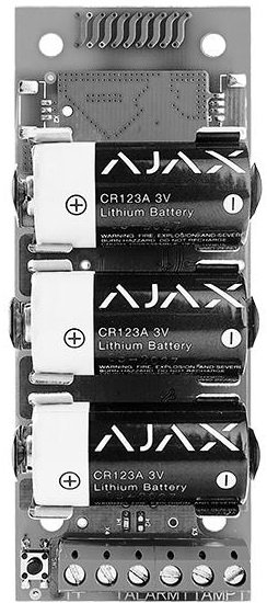 

Ajax Transmitter, Jeweller, 3V CR123A (000007487), Чёрный