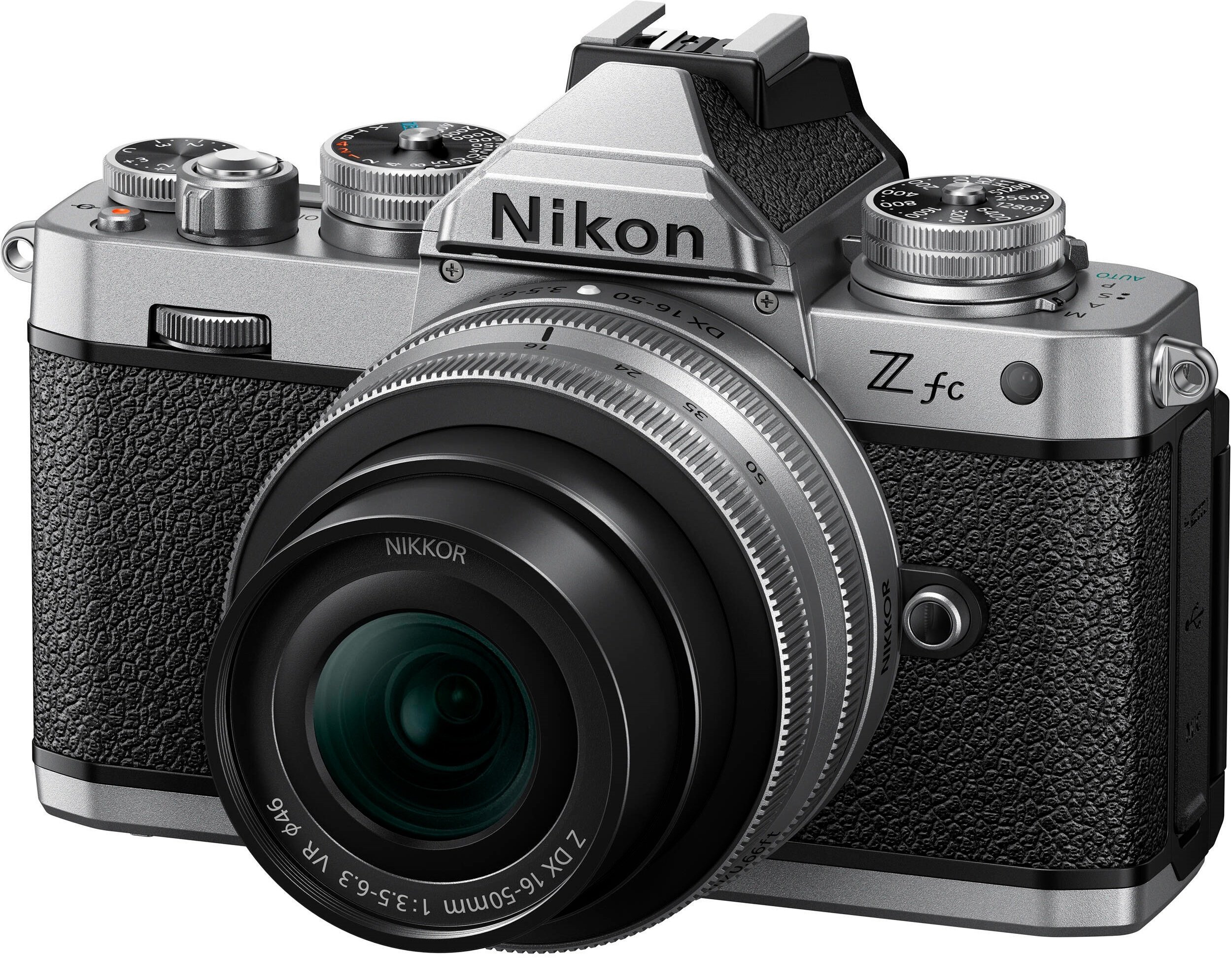 

NIKON Z fc + 16-50 VR Silver (VOA090K002), Серебристый