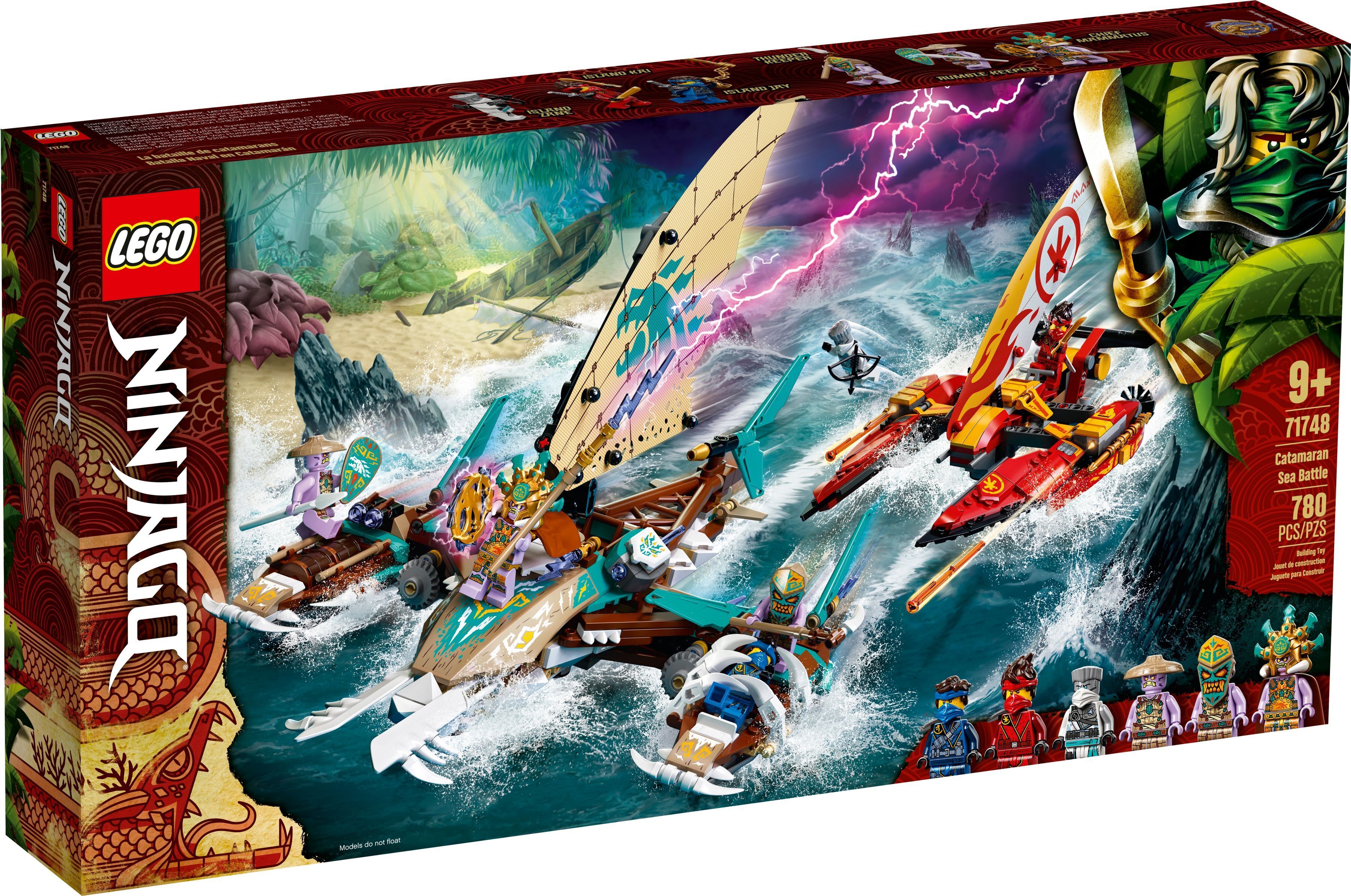 Акція на LEGO Морской бой на катамаранах (71748) від Repka