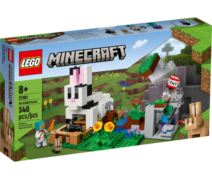 

LEGO Minecraft Кроличье ранчо (21181), Разноцветный
