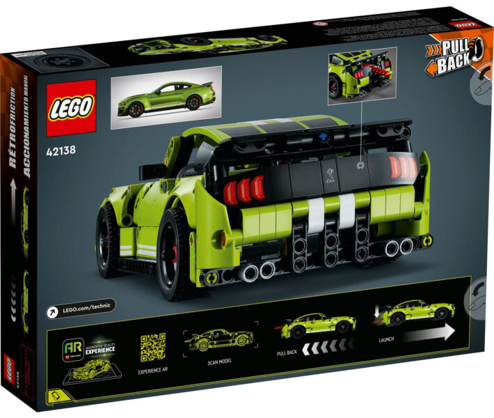 

LEGO Technic Ford Mustang Shelby® GT® (42138), Разноцветный
