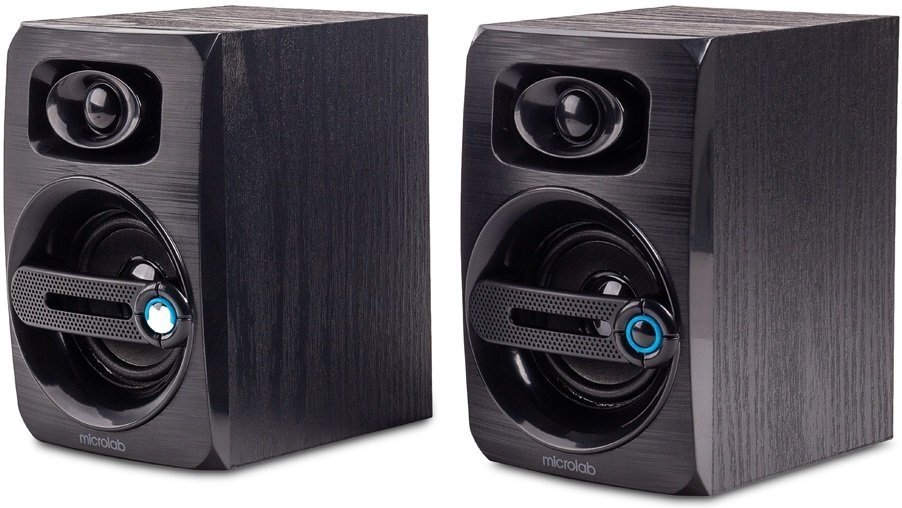 

MICROLAB B-23, USB, Wooden, Чёрный