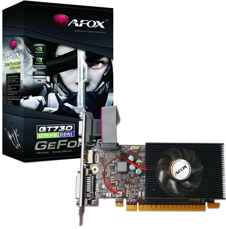 

AFOX Geforce GT730 4GB DDR3 (AF730-4096D3L3)