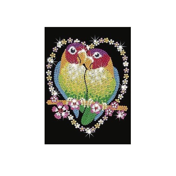 

Sequin Art BLUE Love Birds (SA1002)