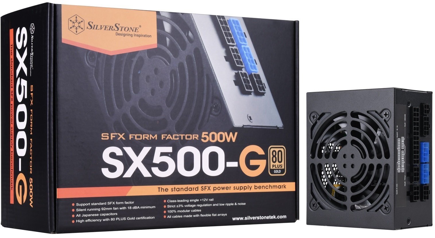 

SILVER STONE STRIDER SX500-GV1.1 500W (SST-SX500-G)