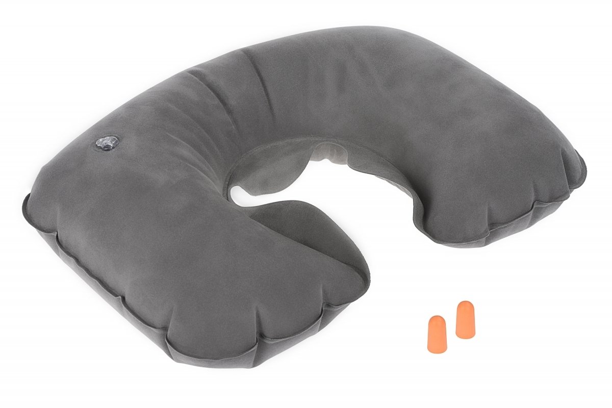 

WENGER Inflatable Neck Pillow, серая (604585), Бежевый