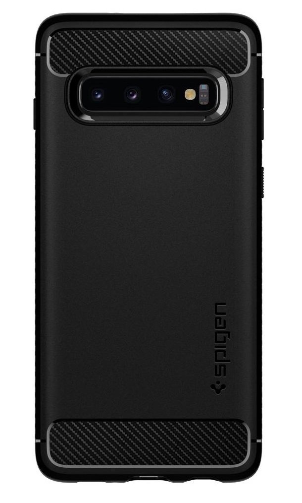 

Spigen для Galaxy S10+ 2019 (G975) Rugged Armor Matte Black (606CS25765)