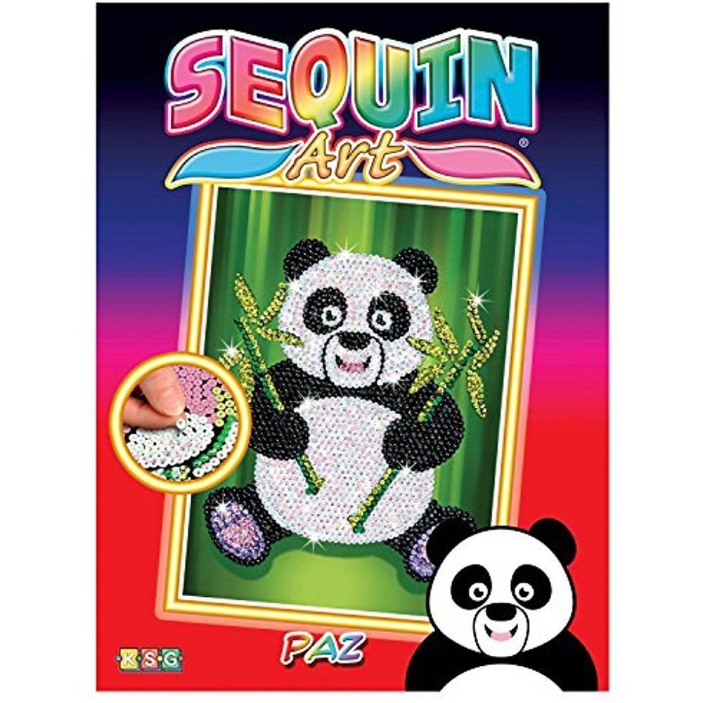 

Sequin Art RED Paz Panda (SA1414)