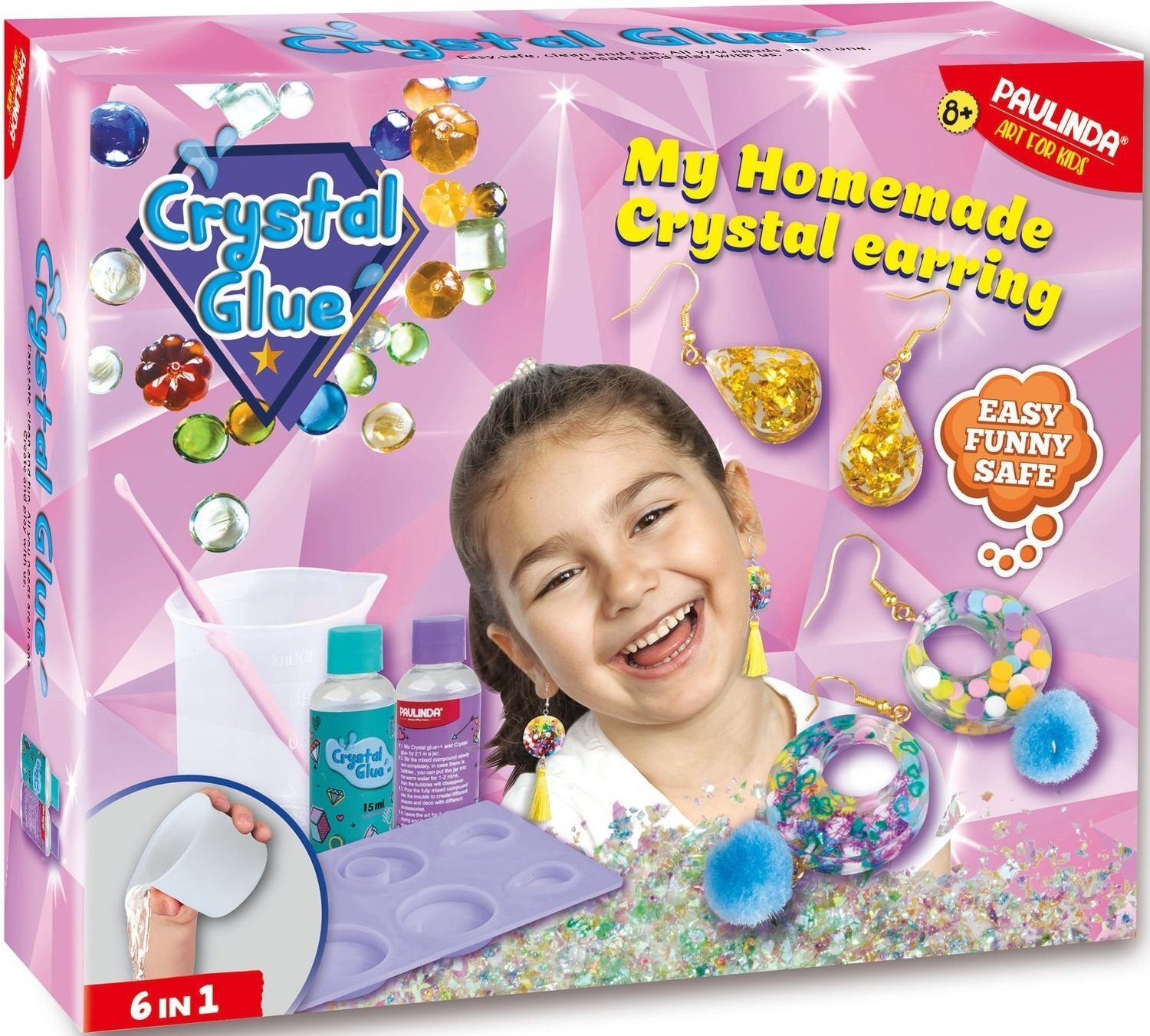 

Paulinda Crystal glue «Изготовление украшений: серьги» (PL-199610)