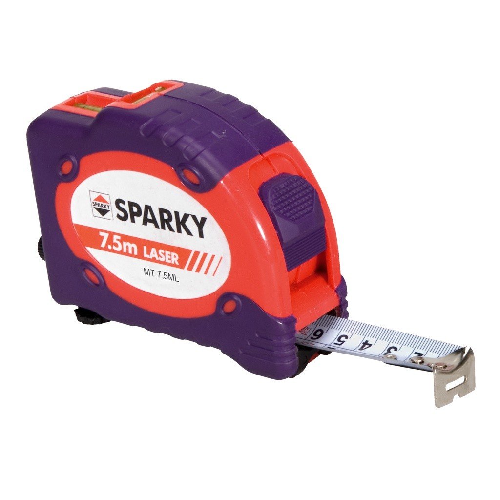 

SPARKY 7.5 ML c лазером, 7.5м, 25мм, 3 рабочих режима (20009709900)