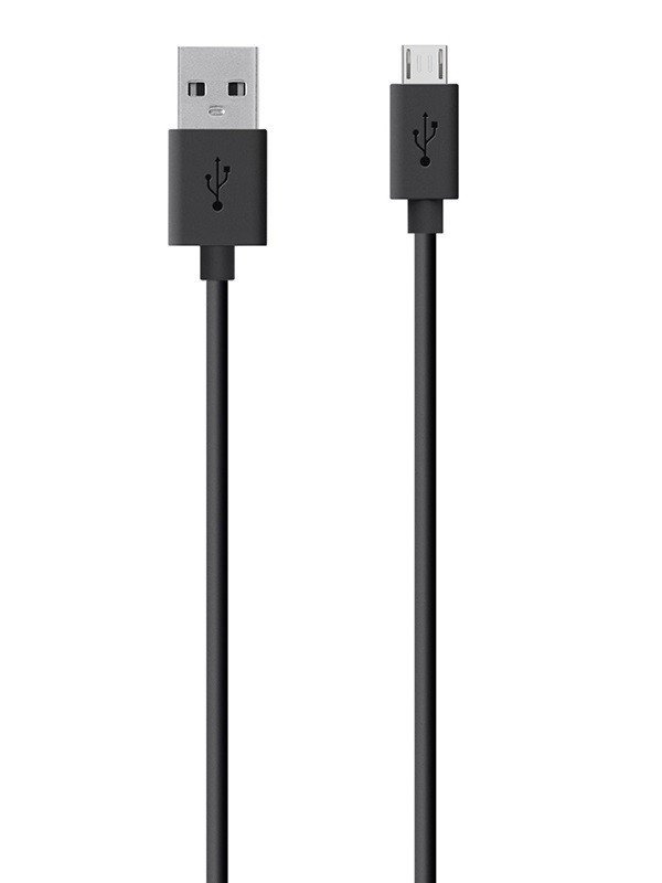 

BELKIN USB 2.0 MIXIT Micro USB Charge/Sync Cable 1.2 м, Black (F2CU012bt04-BLK)