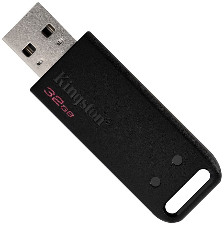 

KINGSTON DT20 32GB (DT20/32GB), Чёрный
