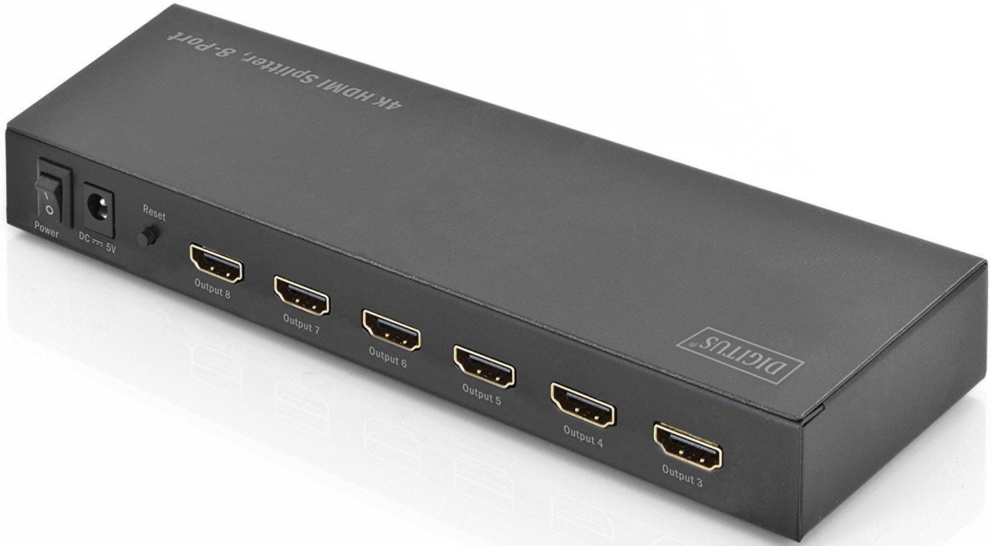 

DIGITUS HDMI INx1 - OUTx8 4K UHD (DS-43303)