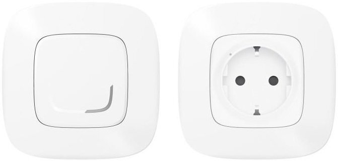 

LEGRAND Набор упр электр приборами Valena Allure with NETATMO (smart-розетка + smart-выкл.).(752554), Белый