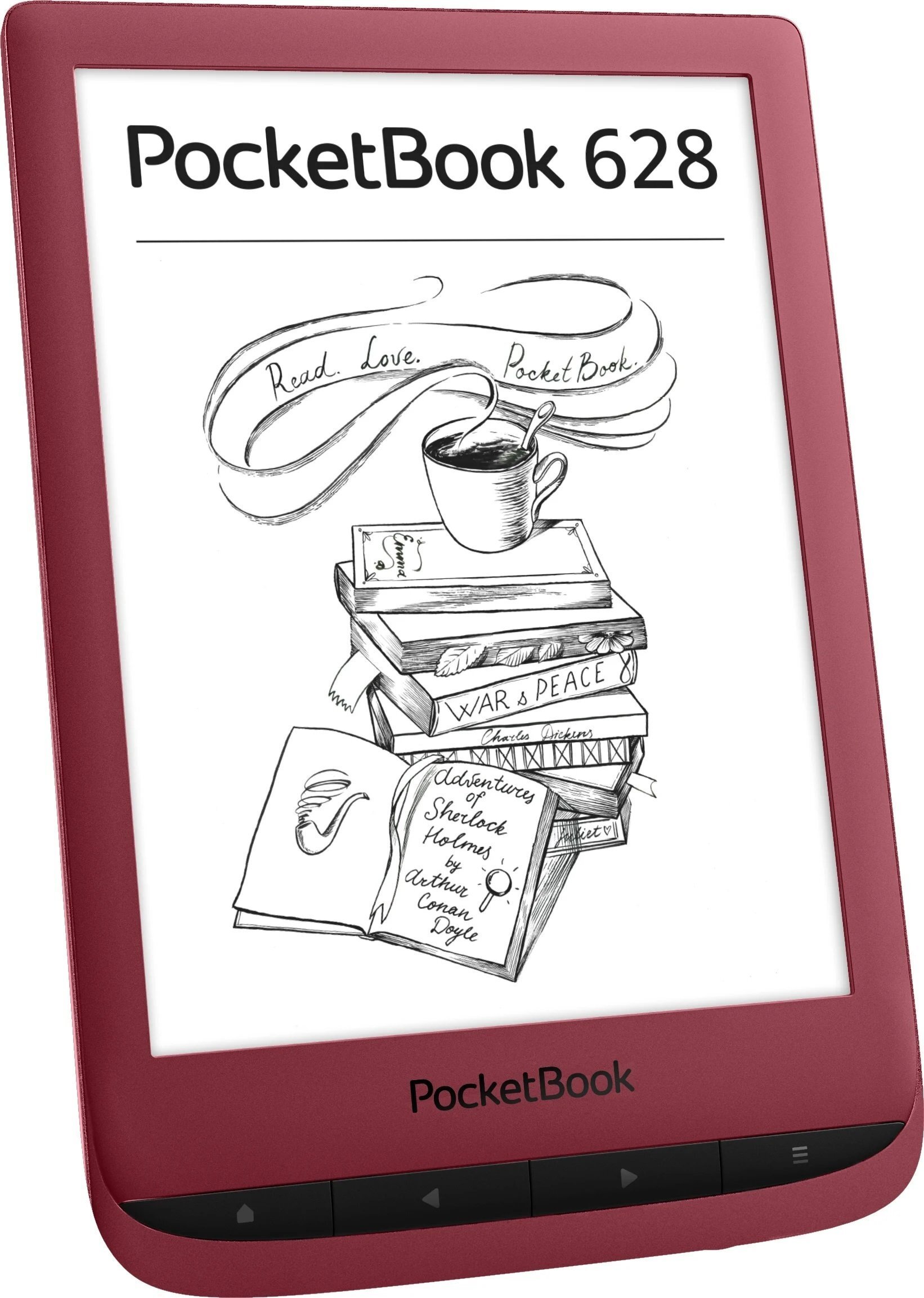 

POCKETBOOK 628 Ruby Red