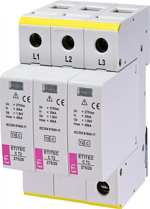 

ETI ETITEC C T2 275/20 (3+0) 3p (2440399)