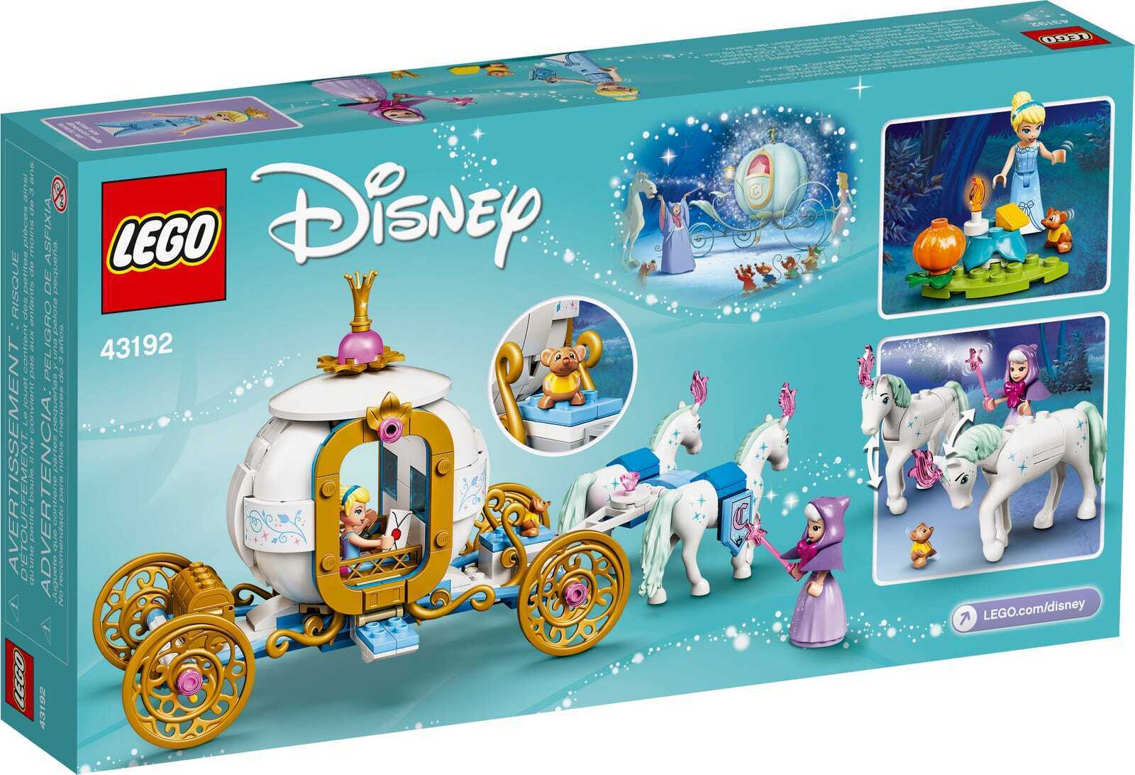 

LEGO Disney Princess Королевская карета Золушки (43192)