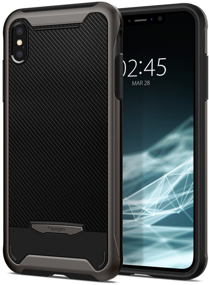 

Spigen для iPhone XS/X Hybrid NX Gunmetal (063CS24943), Чёрный