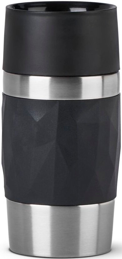 

TEFAL Compact mug 0,3л черная (N2160110), Чёрный
