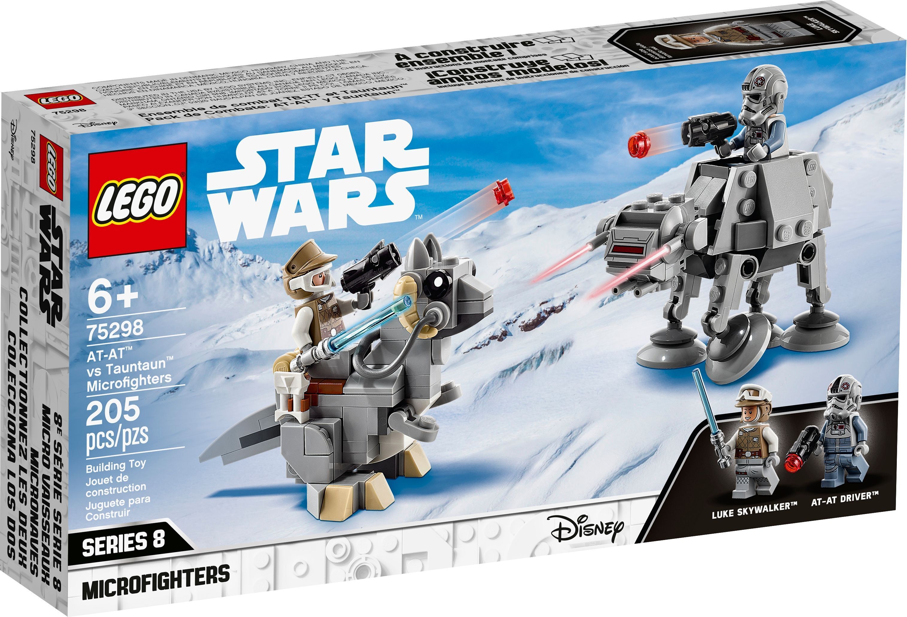 

LEGO Star Wars ™ Микрофайтеры: AT-AT ™ против таунтауна (75298)