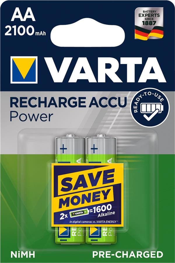 

VARTA LONGLIFE 2xAA 2100mAh Ni-Mh